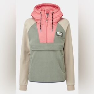 Passenger Womens Alexander Recycled Polar Hooded Fleece, Medium